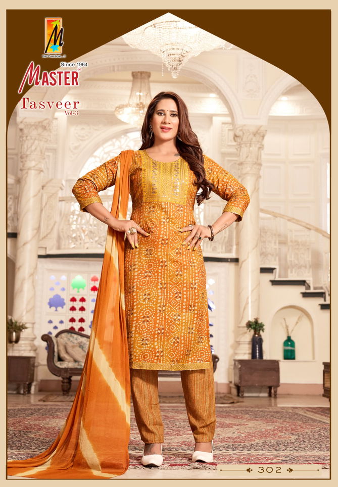 Tasveer Vol 3 By Master Capsule Printed Kurti With Bottom Dupatta Wholesale Shop In Surat